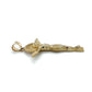 10K Yellow Gold Jesus Pendant