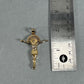 10K Yellow Gold Jesus Pendant