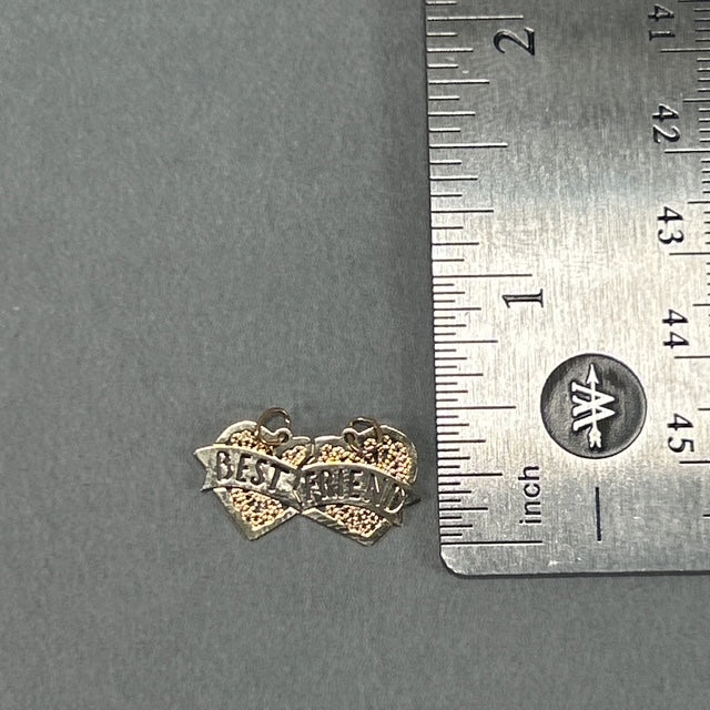 14K Yellow Gold "Best Friend" Pendant