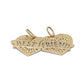 14K Yellow Gold "Best Friend" Pendant