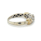 14K Yellow Gold Diamond Lady's Fashion Ring; Size 7
