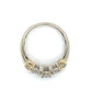 14K Yellow Gold Diamond Lady's Fashion Ring; Size 7