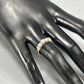 14K Yellow Gold Diamond Lady's Fashion Ring; Size 7