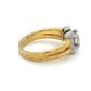 18K Yellow Gold Diamond Lady's Fashion Ring; Size 6.5