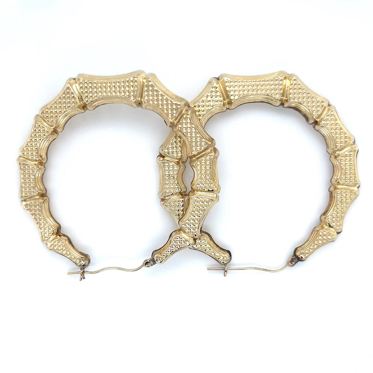 10K Yellow Gold Hoop Earrings