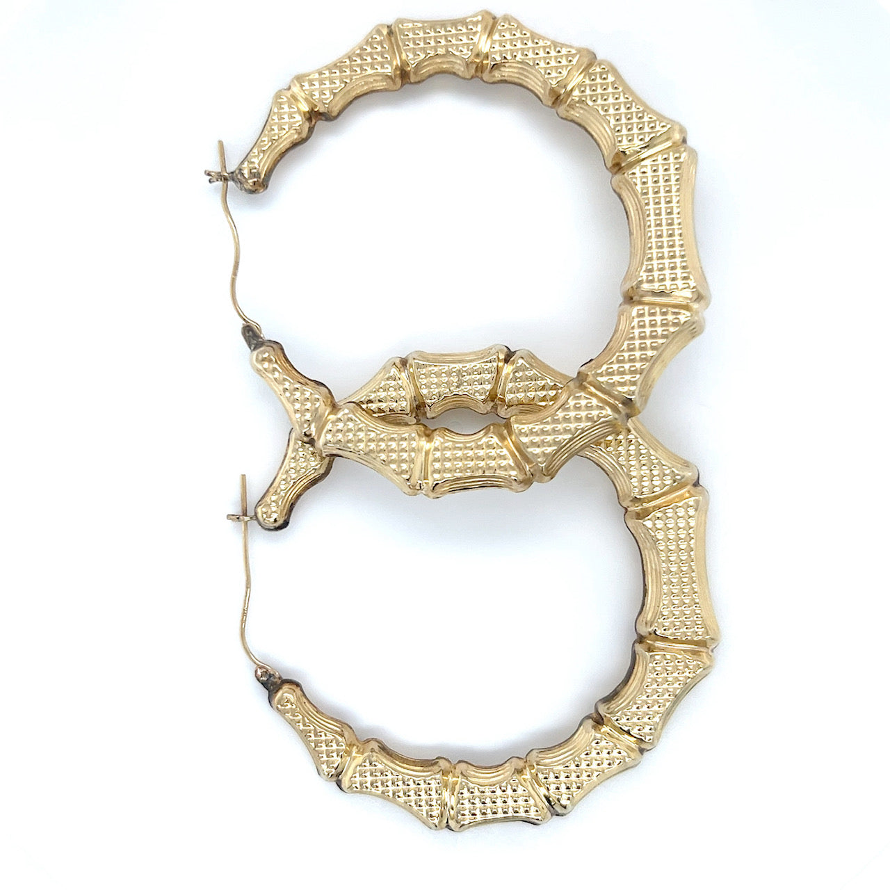10K Yellow Gold Hoop Earrings
