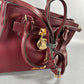 Michael Kors Hamilton Satchel Bag - Maroon