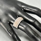 10K White Gold Diamond Lady's Fashion Ring; Size 10