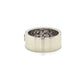 10K White Gold Diamond Lady's Fashion Ring; Size 10
