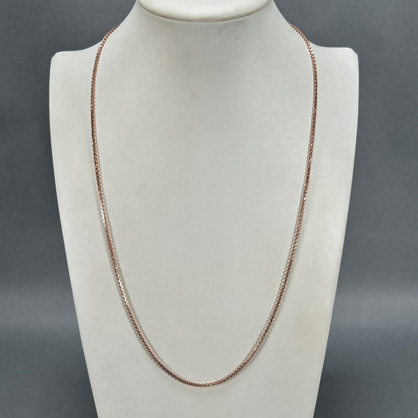 10K Rose Gold 24" Chain; 4.5g