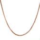 10K Rose Gold 24" Chain; 4.5g