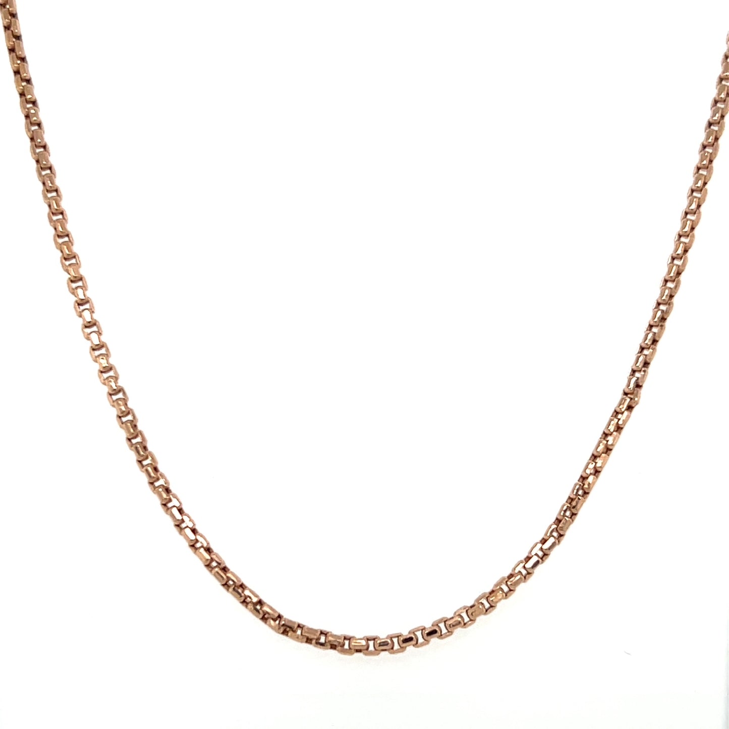 10K Rose Gold 24" Chain; 4.5g