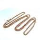 10K Rose Gold 24" Chain; 4.5g
