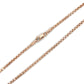 10K Rose Gold 24" Chain; 4.5g
