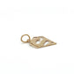14K Yellow Gold Superman "S" Pendant
