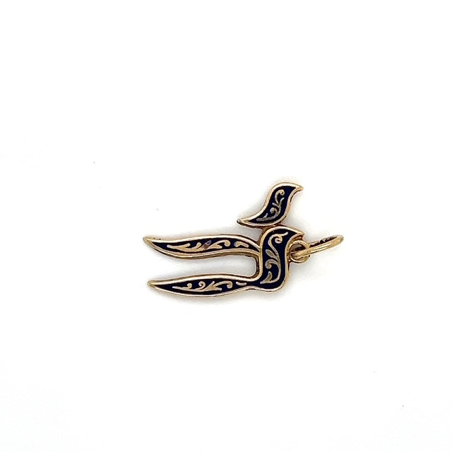 14K Yellow Gold Pendant; 1.3g