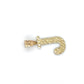 10K Yellow Gold "J" Pendant; 0.6g