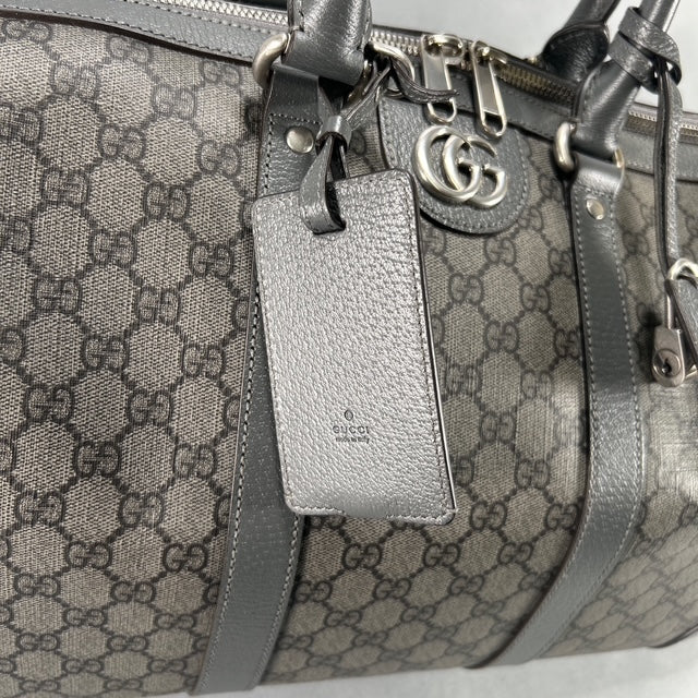 Gucci GG Ophidia Duffle Bag - Gray