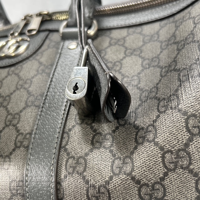 Gucci GG Ophidia Duffle Bag - Gray