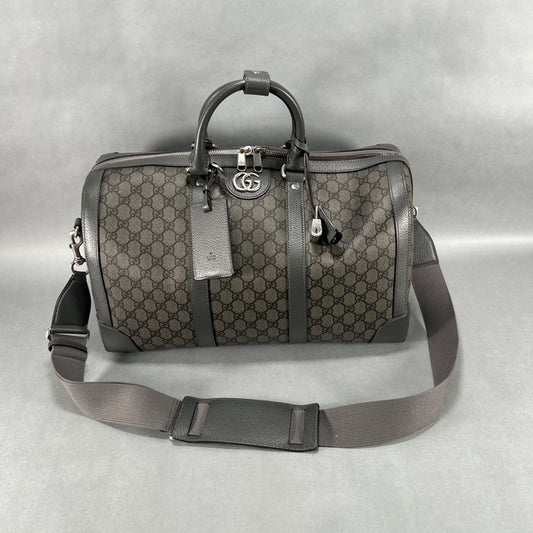 Gucci GG Ophidia Duffle Bag - Gray