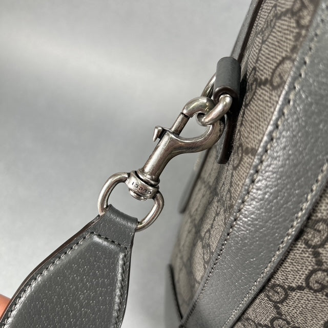 Gucci GG Ophidia Duffle Bag - Gray