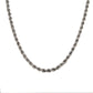 10K White Gold 22.5" Rope Chain