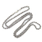 10K White Gold 22.5" Rope Chain