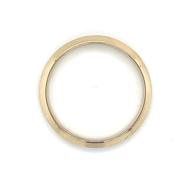 14K Yellow Gold Ring; Size 7