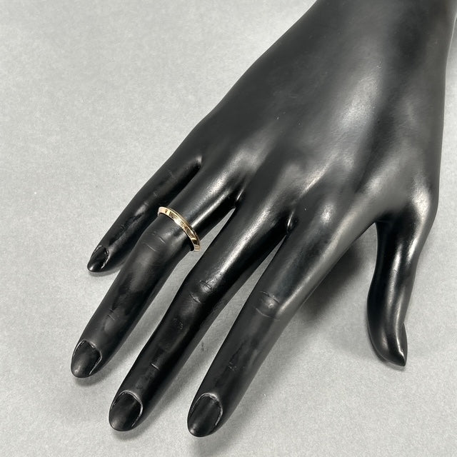 14K Yellow Gold Ring; Size 7