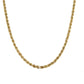 10K Yellow Gold 24" Rope Chain