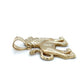 10K Yellow Gold Lion Pendant