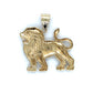 10K Yellow Gold Lion Pendant