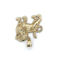 10K Yellow Gold Lion Pendant