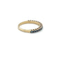 14K White Gold Diamond Lady's Fashion Ring; Size 7-10