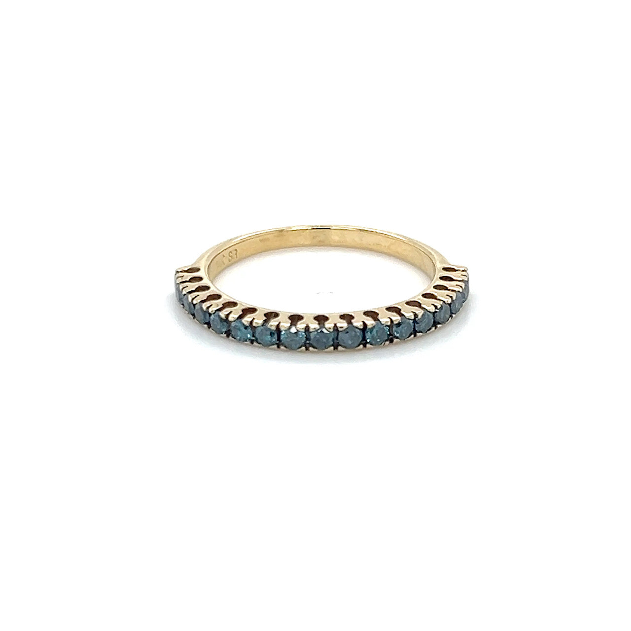 14K White Gold Diamond Lady's Fashion Ring; Size 7-10