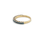 14K White Gold Diamond Lady's Fashion Ring; Size 7-10
