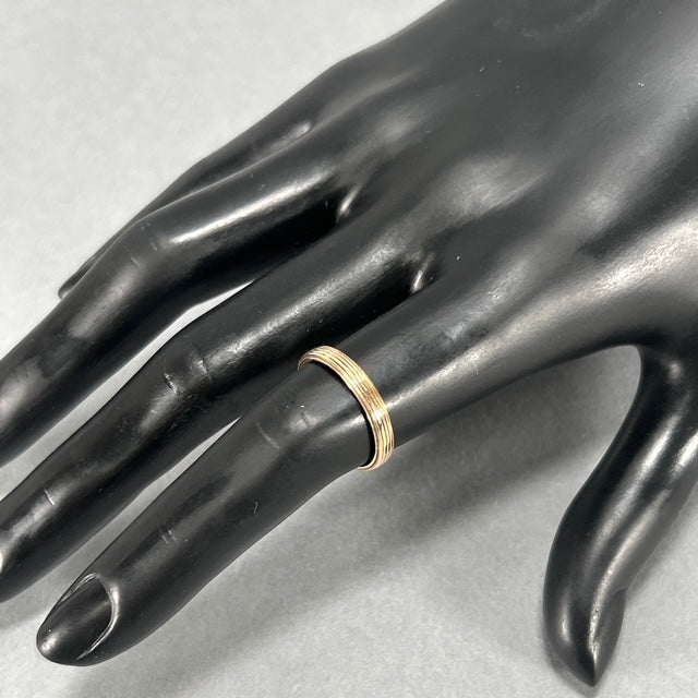 10K Yellow Gold Lady's Ring; Size 6