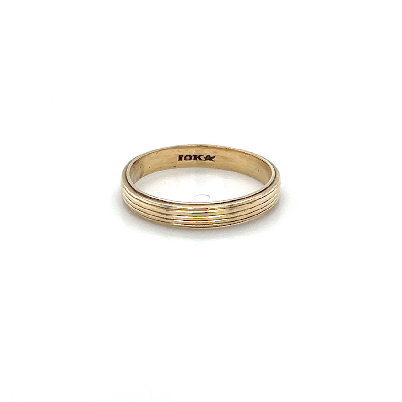 10K Yellow Gold Lady's Ring; Size 6