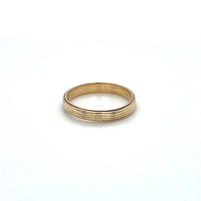 10K Yellow Gold Lady's Ring; Size 6