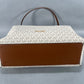 Michael Kors Large Christina Logo Bag - White