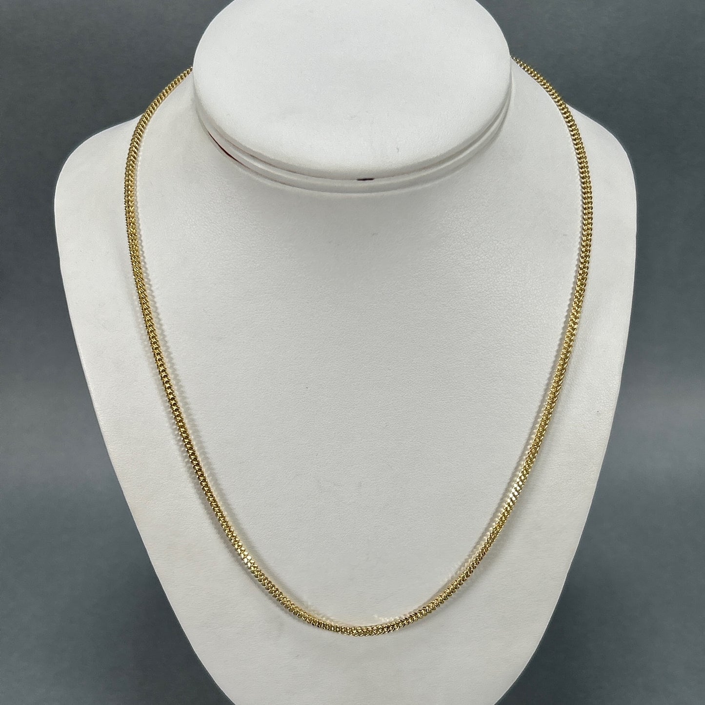 10K Yellow Gold 20" Chain
