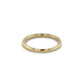 14K Yellow Gold Diamond Lady's Wedding Band; Size 8