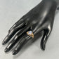 9K Yellow Gold Opal Lady's Ring; Size 7