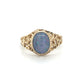 9K Yellow Gold Opal Lady's Ring; Size 7