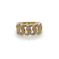 10K Yellow Gold Diamond Lady's Fashion Ring; Size 9