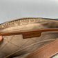 Michael Kors East West Zipper Crossbody Bag - Light Brown
