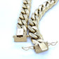 14K Yellow Gold 8" Link Curb Bracelet