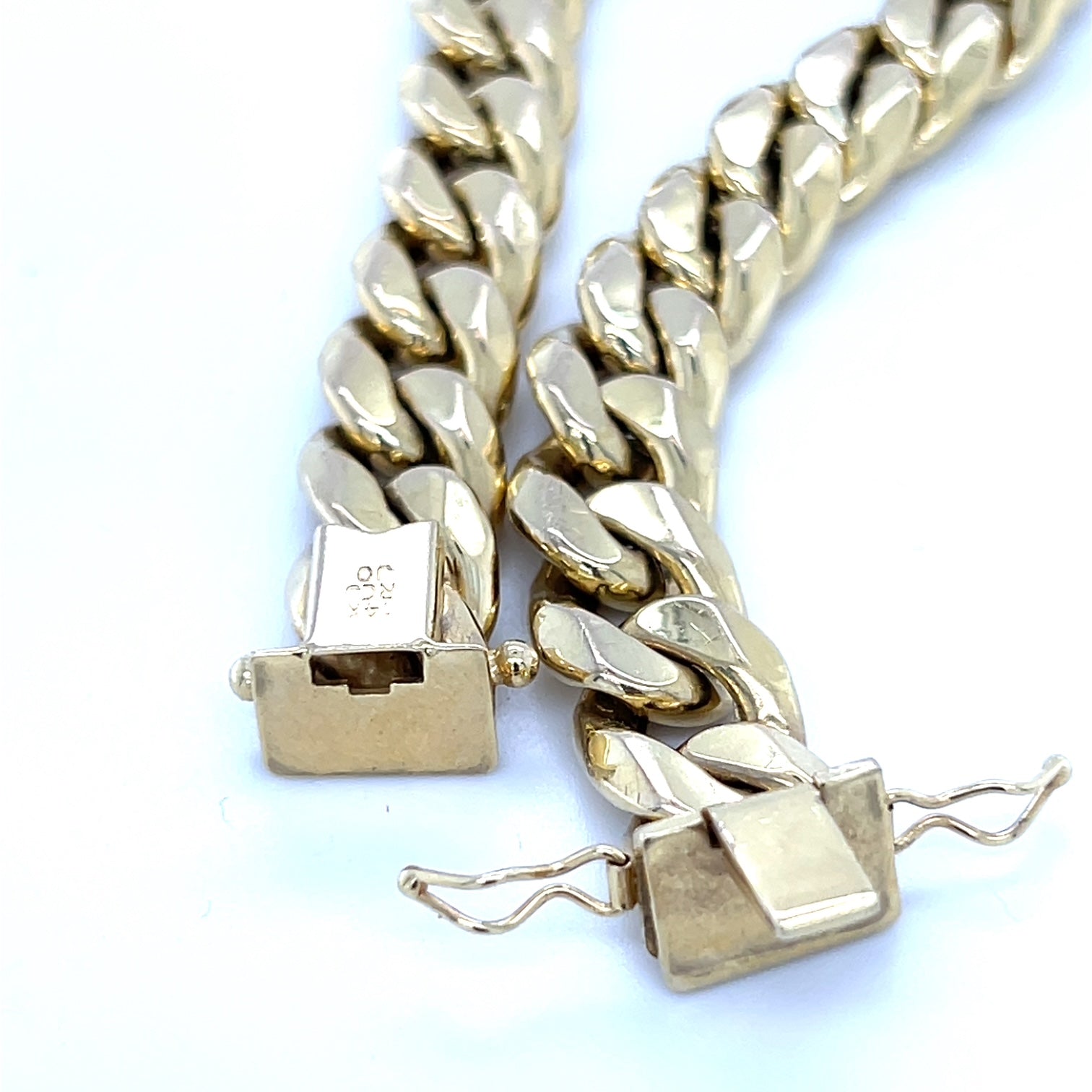 14K Yellow Gold 8" Link Curb Bracelet