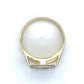 10K Yellow Gold "B" Gentleman's Ring; Size 9