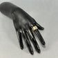 10K Yellow Gold "B" Gentleman's Ring; Size 9
